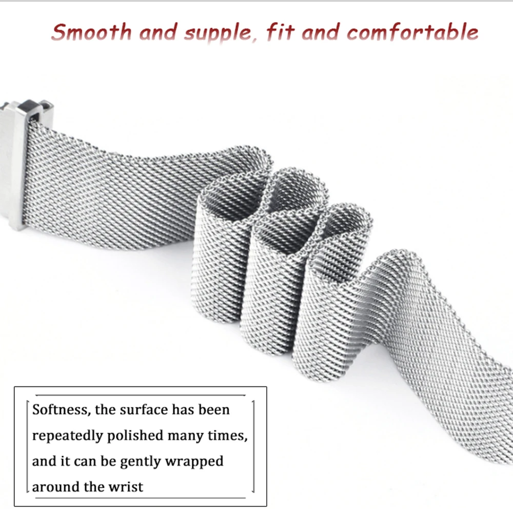 Magnetic loop for Samsung Galaxy Watch 4 40mm 44mm / classic 42mm 46mm Colorful strap 20mm Bracelet For Samsung Galaxy Watch 4