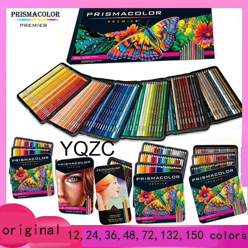 PRISMACOLOR 24 36 48 72 132 150 масло Цвета карандаш эскиза Цвет искусства школьные