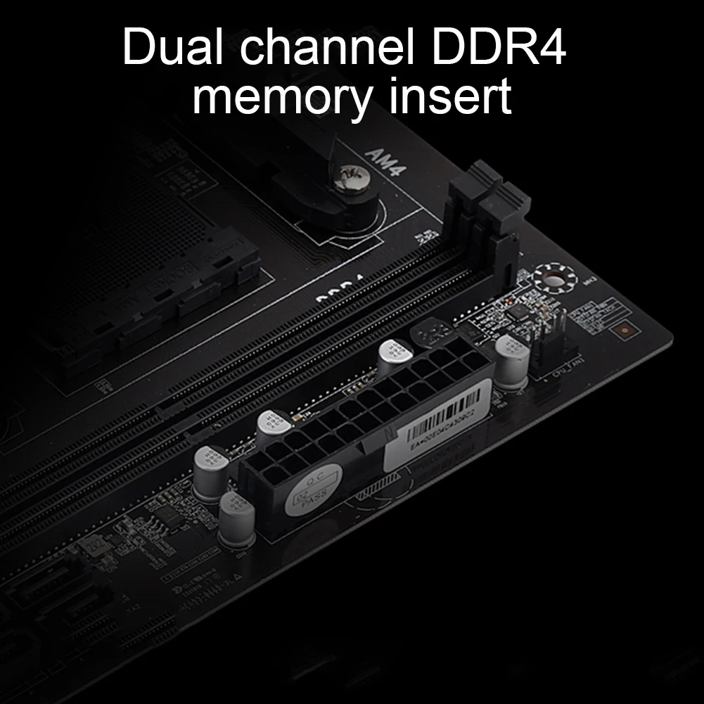 Motheroard A320V AM4 двухканальная Память DDR4 16G USB 3,0 SATA 3,0 дисковый массив для настольных ПК AMD AM4 материнская плата с M.2 NVMe
