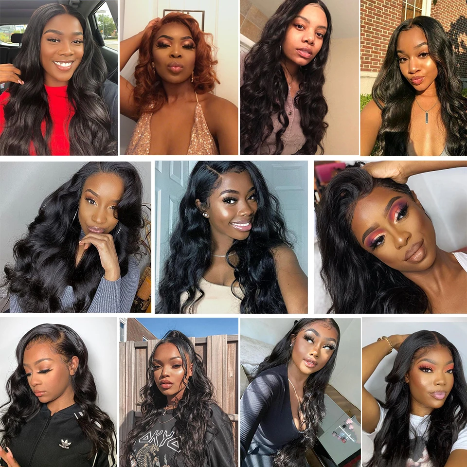 Волнистые пряди с закрытием бразильские волосы 3 из натуральных волос 30 дюймов|3/4