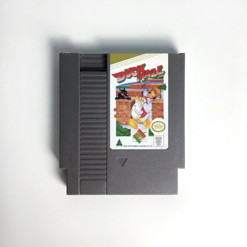 

Игровой Картридж для консоли NES 72 Pin с изображением утиного лабиринта