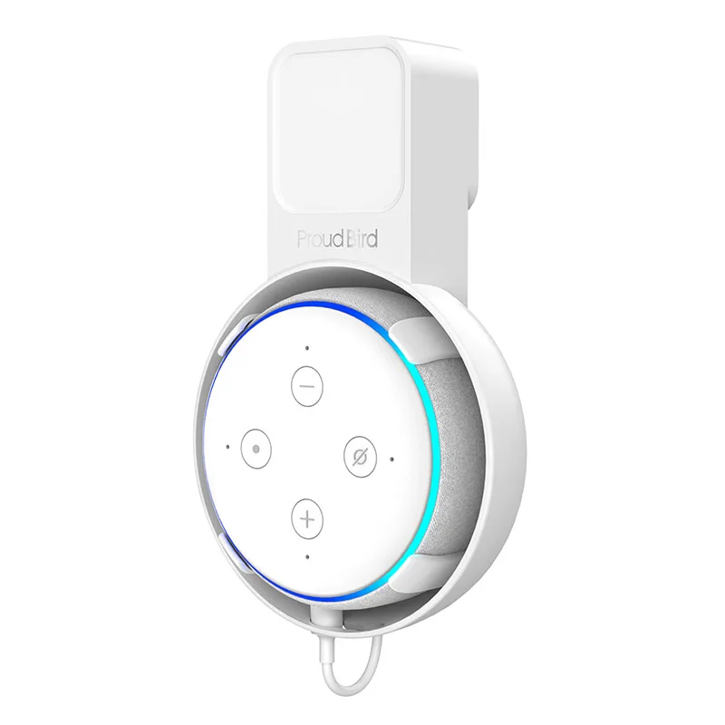 Настенная Подставка-вешалка GGMM для Amazon Alexa Echo Dot 3-го поколения работает с 3