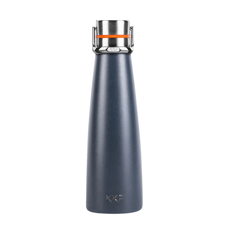 Gray XIAOMI MiJia kkf KISSKISSFISH SU-47WS умный вакуумный термос бутылка для воды термос чашка портативные бутылки для воды - Цвет: Gray