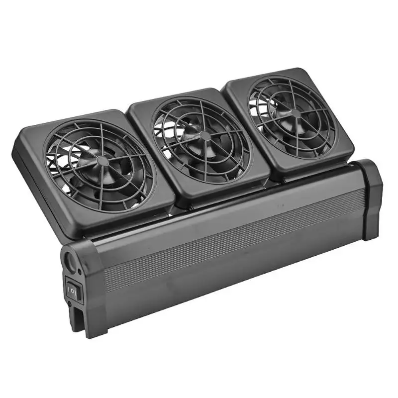 L DC12V аквариумный охлаждающий бесшумный вентилятор контроль температуры аквариума кулер для воды необходимые аксессуары для регулирования температуры - Цвет: L