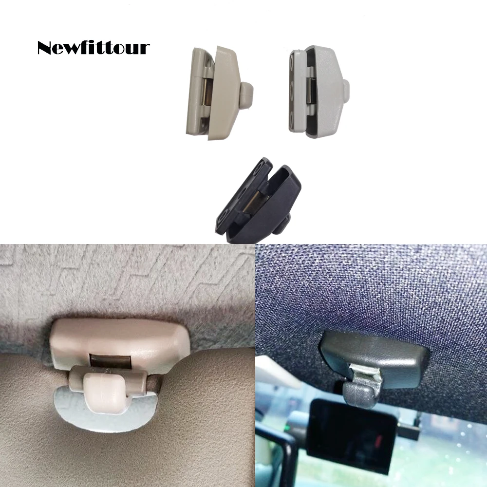 

Car Sun Visor Hook Clip Bracket Hange for SKODA Fabia 6Y Octavia A4 A5 1U 1Z Superb B5 3U 3B0857561B 3B0857563