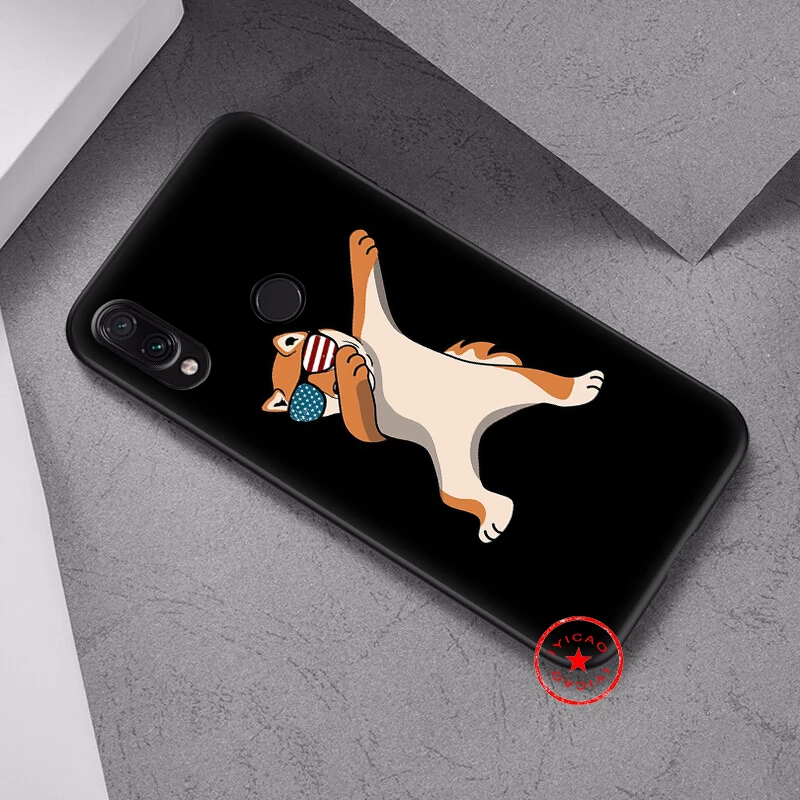 IYICAO мягкий чехол для собак Xiaomi Redmi Note 8 7 6 5 Pro 5A 4X Мягкий Силиконовый ТПУ |