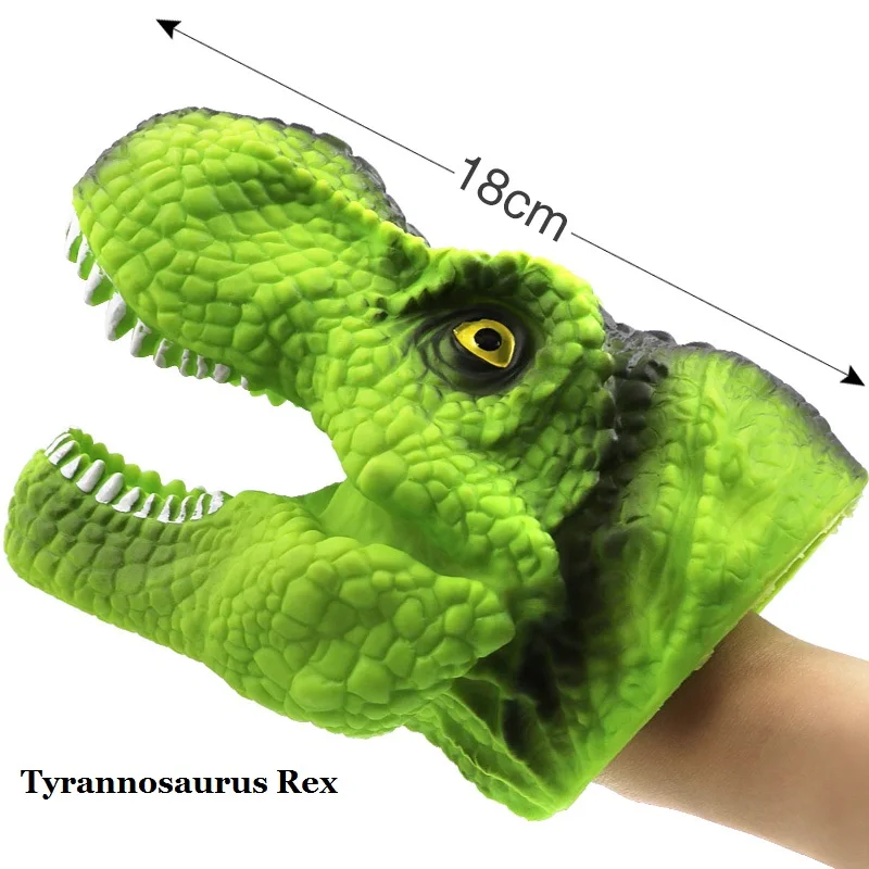 Куклы Динозавры T Rex перчатки динозавров мягкие резиновые реалистичные куклы