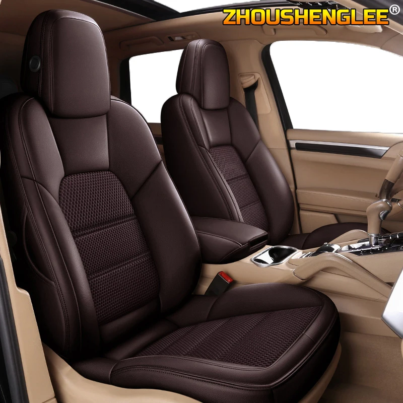 ZHOUSHENGLEE на заказ кожаный чехол для автомобильного сиденья Chrysler 300C PT Cruiser Grand Voager
