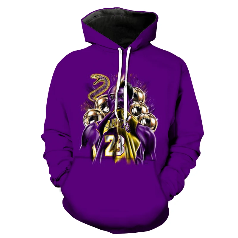 

Fall/Winter Men's Basketball Star Hoodie Top Comfort Coat 3D Printing Fashion Harajuku Streetwear Pullover High Quality Hoodie