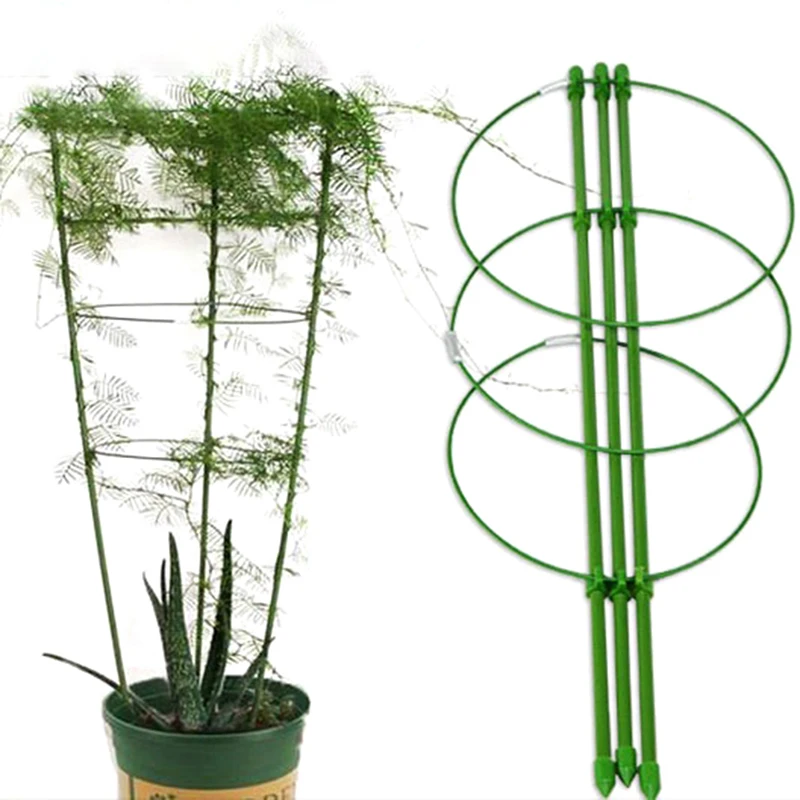 

45cm Durable Creative Vine Climbing Rack Flower Decorative Gardening Tools Vegetables Plant Trellis Plant Support Frame plant