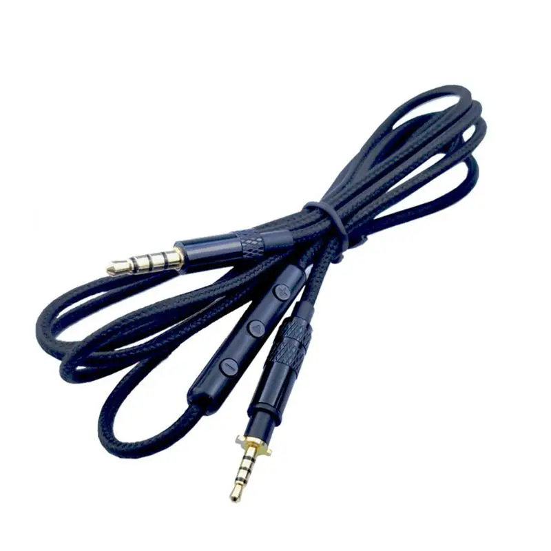 

Headphone Cable Cord with Mic Volume Control for jbl-J55 J55A J88 J88A