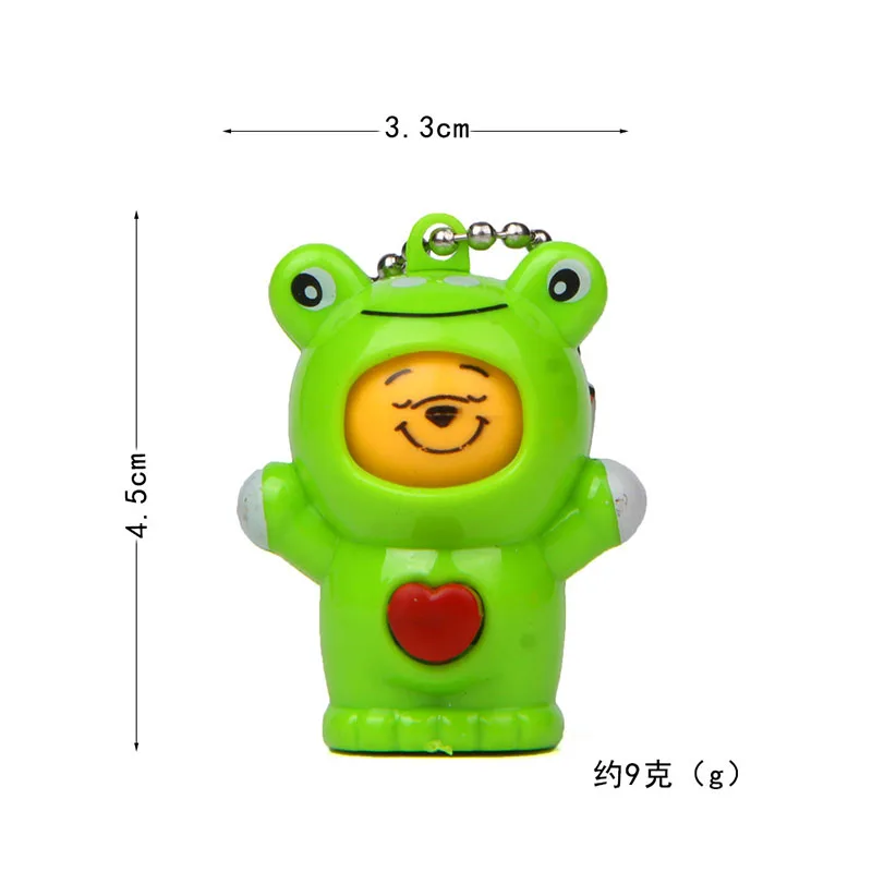 1 шт. 4 см фигурка медведя меняющая лицо игрушка в виде животного модель кукла