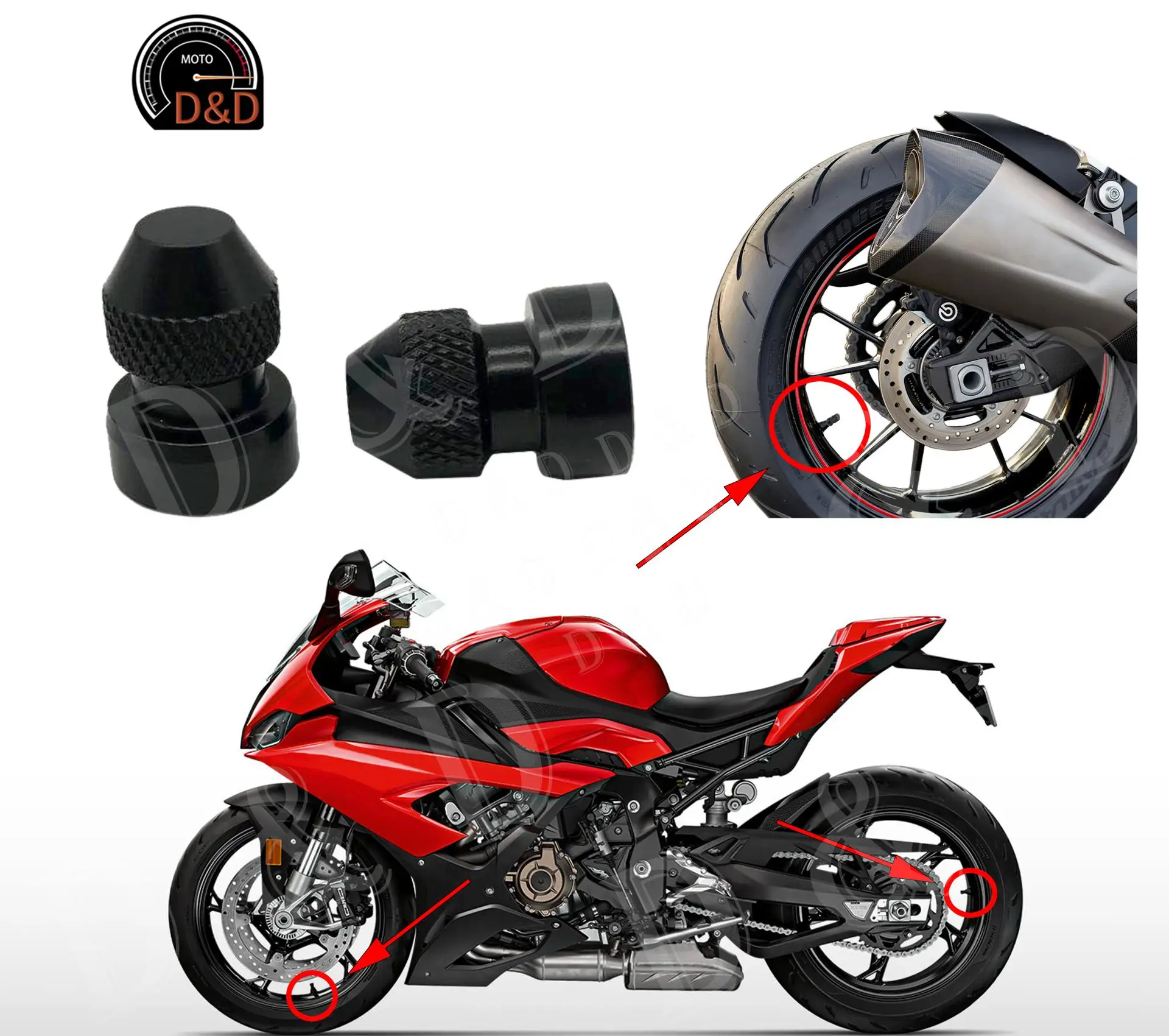 Для BMW R1200GS R1250GS LC F850GS S1000 RR/R/XR мотоциклетное колесо алюминиевая декоративная