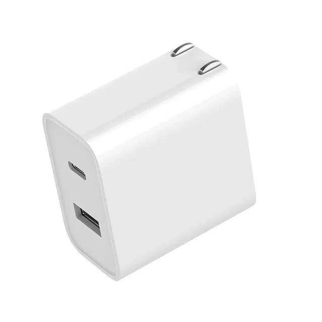 Xiaomi USB зарядное устройство 1A1C 30 Вт(макс) умный выход PD 2,0 QC 3,0 Быстрая зарядка type-C 5V = 3A 9V = 3A 15V = 2A 12V = 2.25A type-A