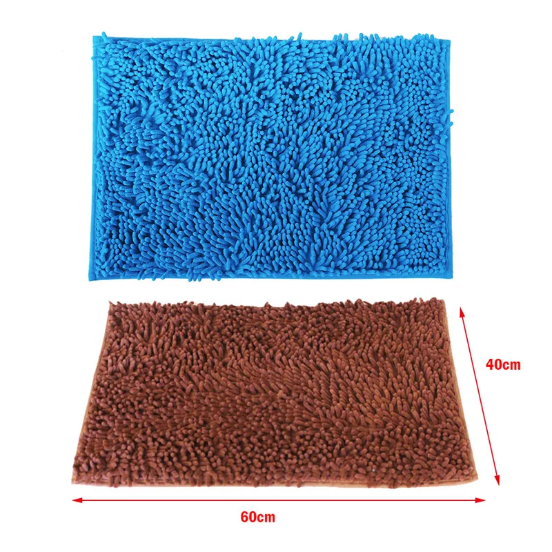 

Non-slip Thick Bath Mat Soft Water Absorbent Shaggy Bathroom Carpets Tub Shower Rugs Kitchen Toilet Floor Decor Washable 15Color