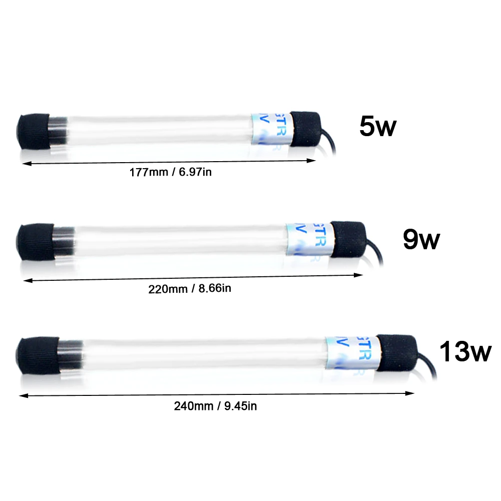 Ультрафиолетовый стерилизатор для аквариума лампа декоративная УФ