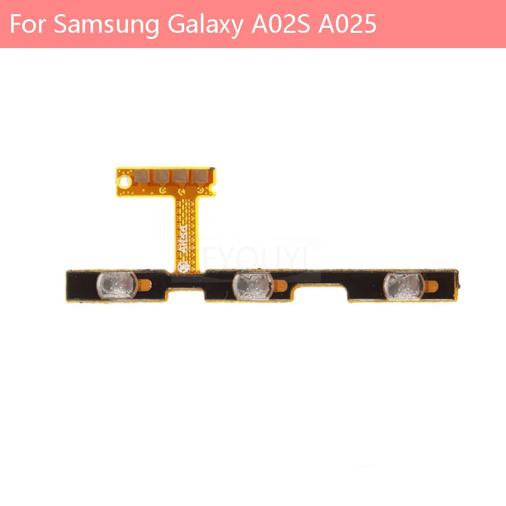 

Original Power On/Off and Volume Buttons Flex Cable Replacement Part For Samsung Galaxy A02S A025