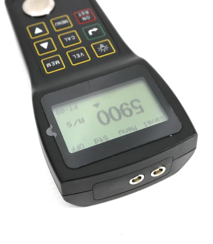 Цифровой Высокоточный ультразвуковой Толщина метр тестер w/сквозной анкерный