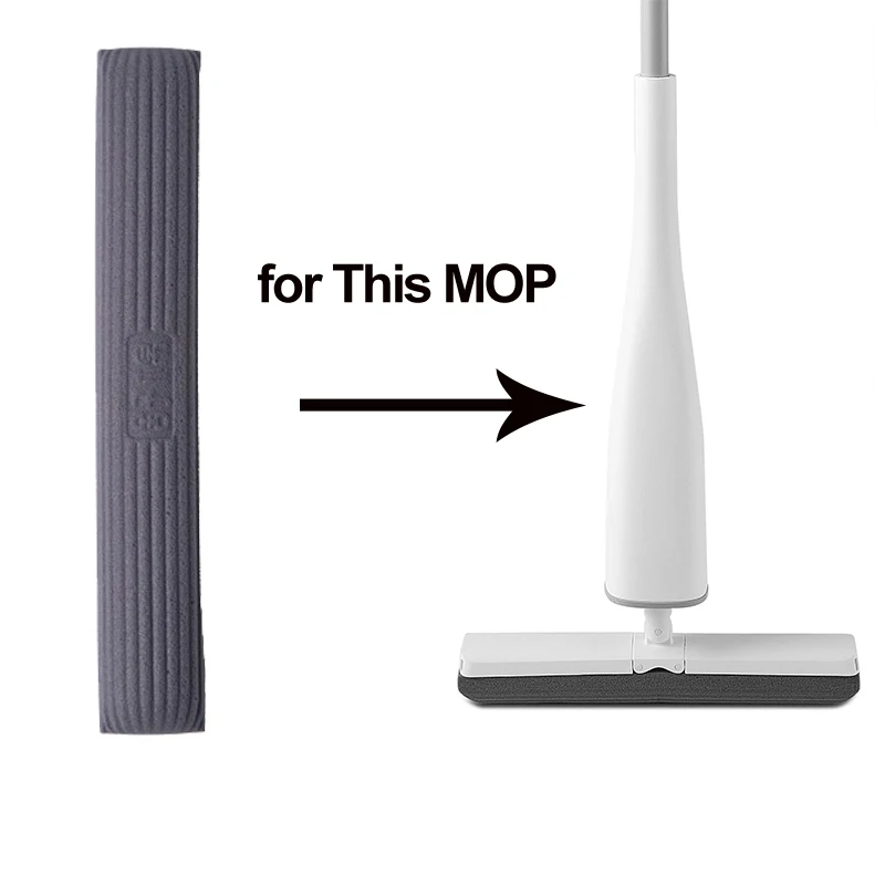 

Eyliden PVA Sponge Mop Heads Apply to Automatic Self-Wringing 360 Degree Rotating Flat Mop Free Hand Washing for Floor Clean