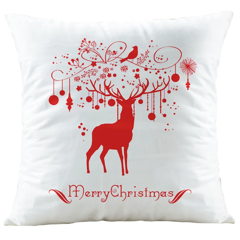Мягкая Наволочка для дивана наволочка рождественского декора Рождество 2018 олень