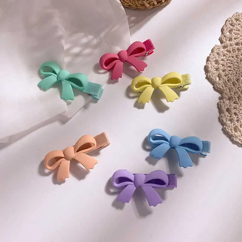 

Colorful Bow Hair Clip Hairpin cute Girls Women Hair Accessories