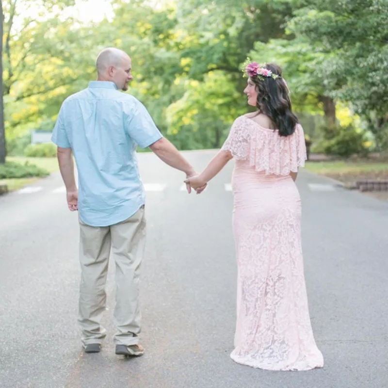 Платье для беременных кружевное платье без рукавов фотосессии |