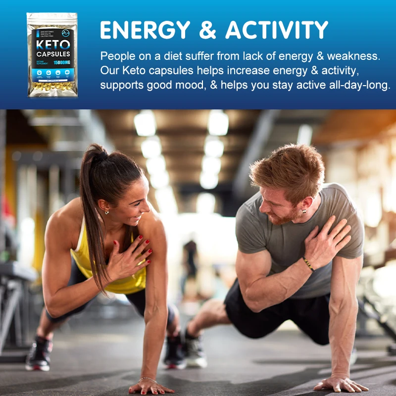 Кетоновые капсулы Minch сжигатель жира продукты для похудения кетогенная диета