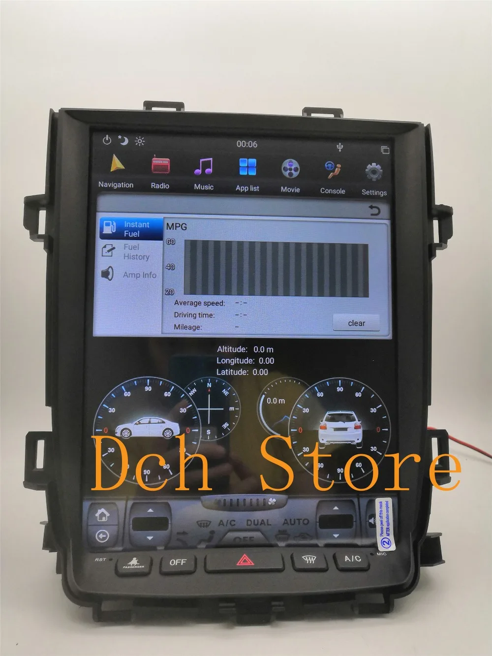 12,1 дюймов вертикальный tesla стиль Android 8,1 автомобильный dvd-плеер gps для Toyota Alphard Vellfire 20 серии 2010 2011 2012 2013 px6