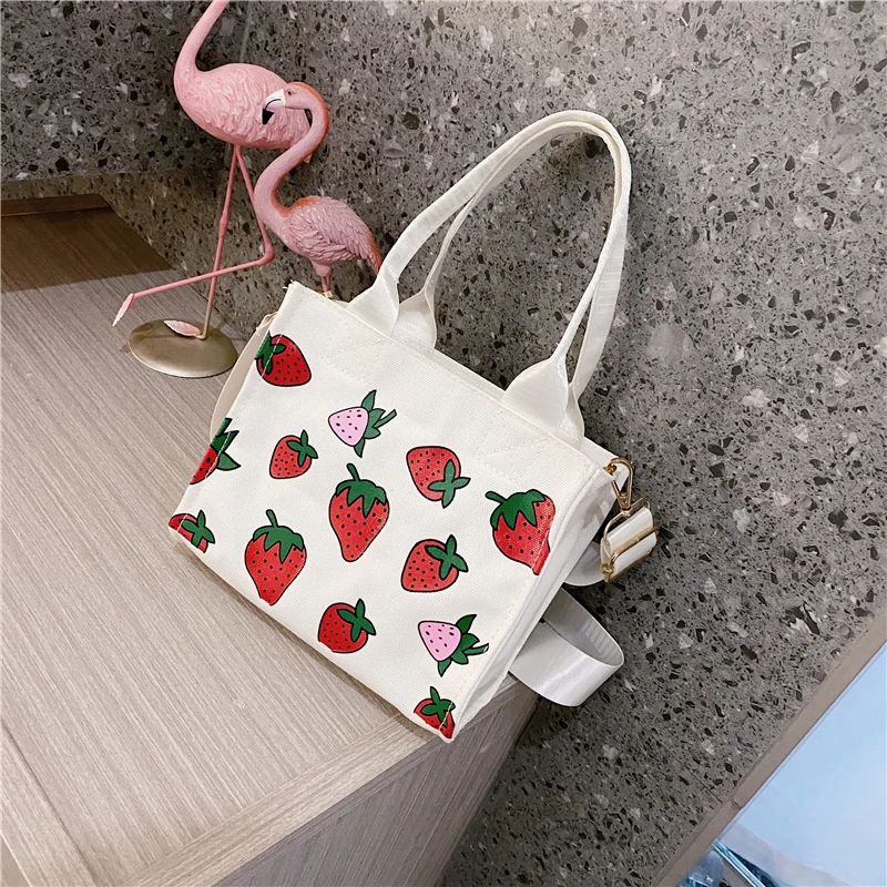 

Shoulder Crossbody bags for women 2020 print canvas channels handbags fashion mini white cute purses fake designer korean bag