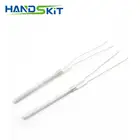 Электрический нагреватель для паяльника handskit, 2 контакта, регулируемая температура, 220 В, 110 В, 60 Вт, керамический внутренний нагревательный элемент для 908