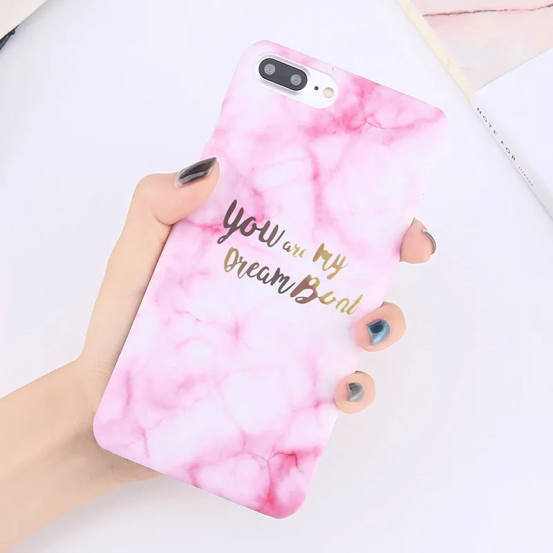 USLION цветочный лист печати чехол для телефона для iPhone 7 Plus XR XS Max ананас мрамор твердый PC Обложка письмо чехол для iPhone X 8 6 Plus - Цвет: SJ7886