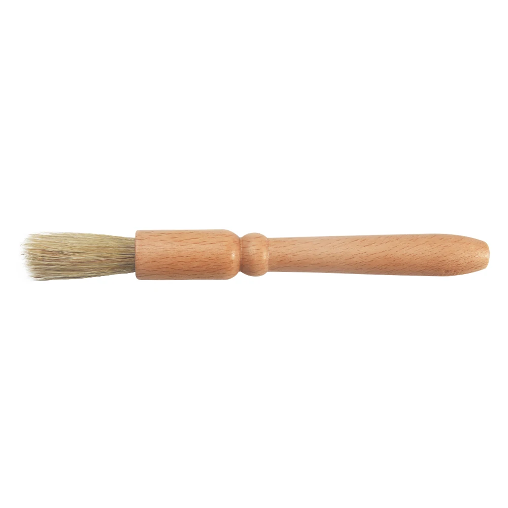 Wood Convenient Durable Useful Cleaning Tool Kitchen Craft Stiff Bristle For Coffee Machine |