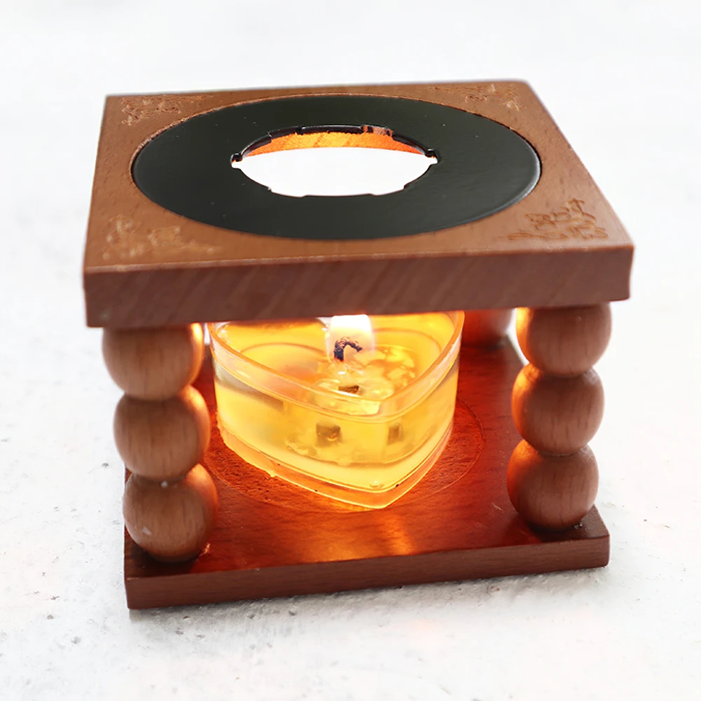 

3PCS/Set Wax Seal Melting Craft Supplies Retro Wax Warmer Kit Furnace With Spoon For Sealing Stamp Candle Making Wax Melting Kit