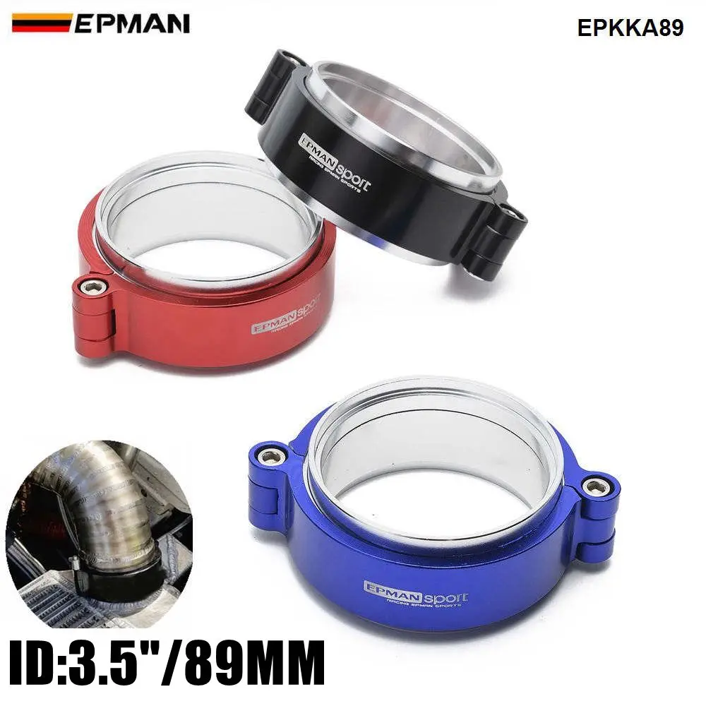 Epman HD Зажимная система в сборе вытяжной V-band зажим анодированный для 2," OD Turbo/интеркулер трубы EPKKA63
