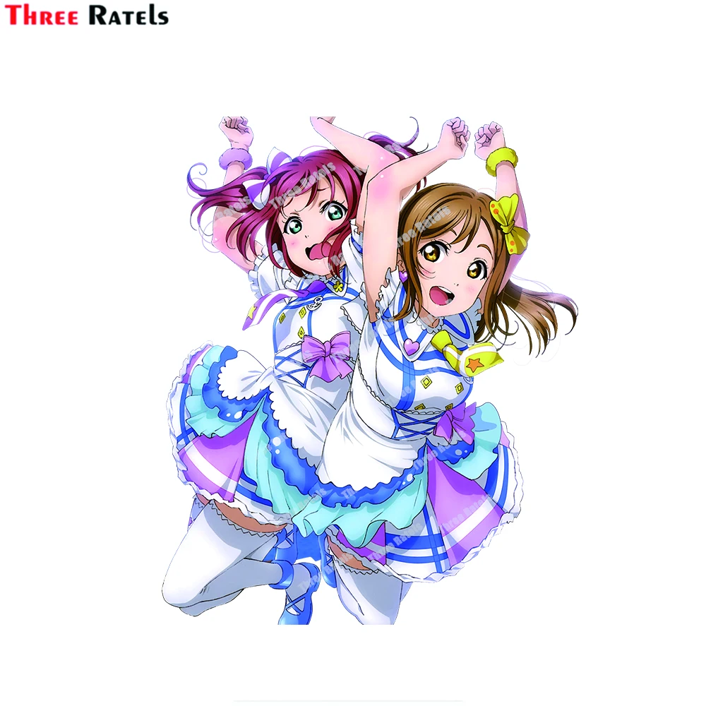 

Three Ratels D170 LoveLive Ruby Kurosawa Hanamaru Kunikida Декоративные наклейки для автомобиля, крышка для топливного бака