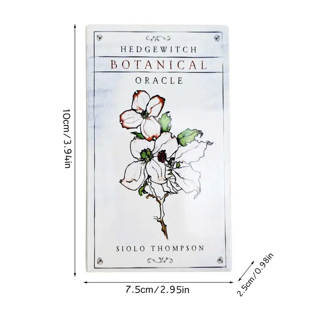 Лидер продаж ботанические карты с изображением ведьмы изгороди и оркула 40 шт.