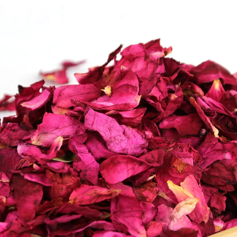 

100% New Natural Fragrance Dried Rose Petals Wedding And Party Table Confetti Decoration Biodegradable Rose Petal 200g