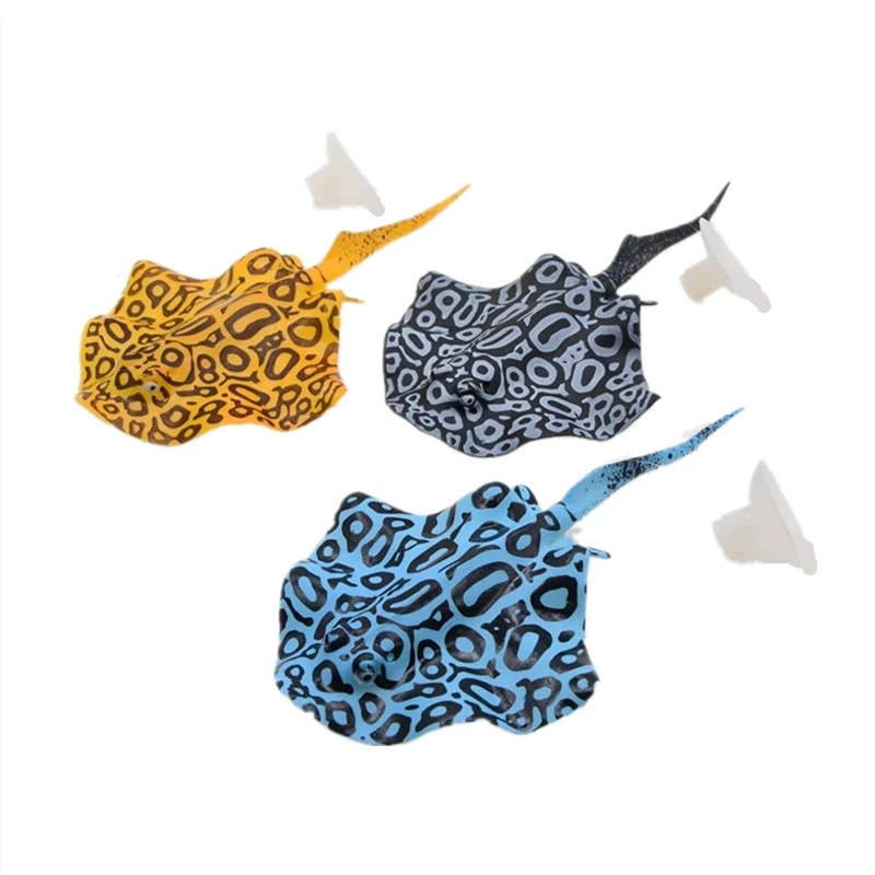 Saim 3 шт. плавающие Искусственные рыбы украшения Batfish поддельные рыбный орнамент