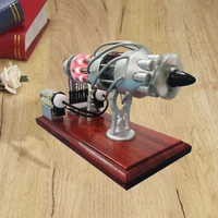 hot air stirling engine model electric generator motor physics steam power toys lab teaching equipment