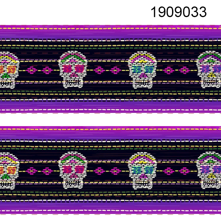 10 ярдов-Различные размеры-корсажная лента-куклы с темными цветами Мексиканская