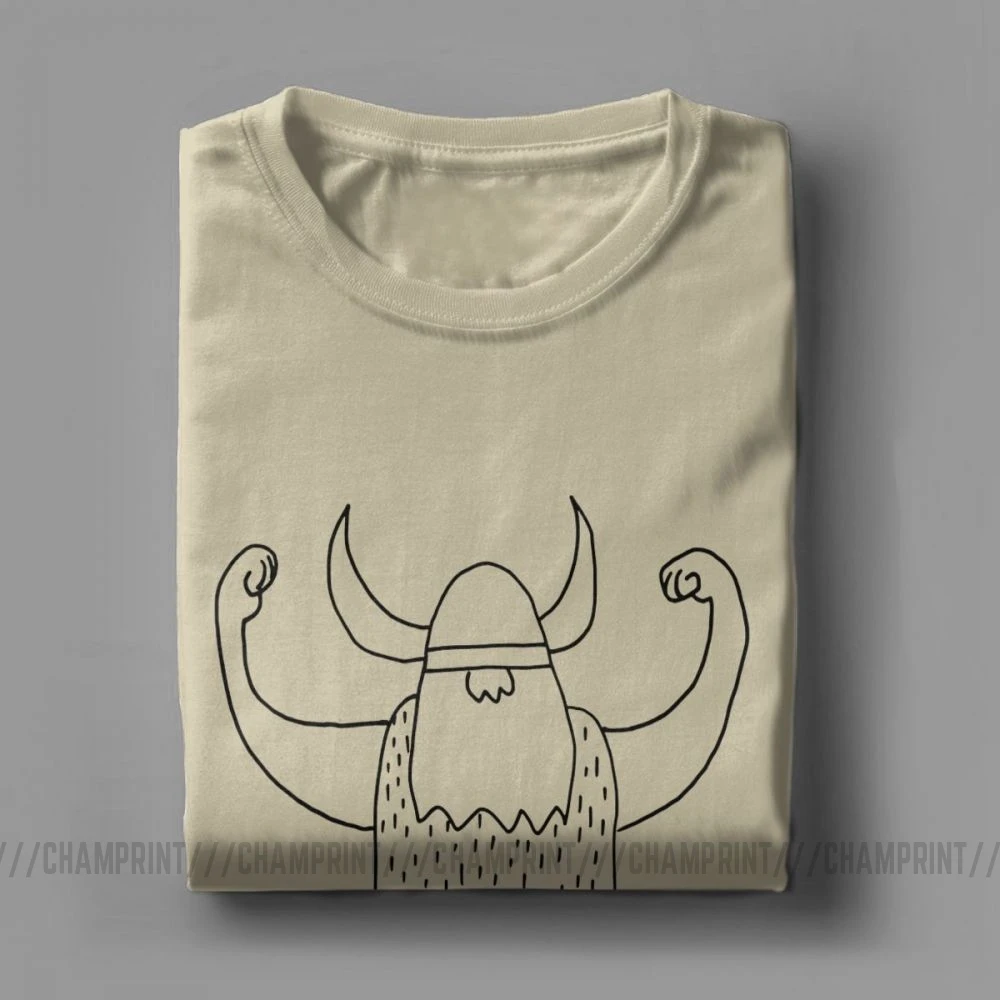 Мужская футболка Vikings Are Strong Humor Graphic футболки с коротким рукавом и круглым вырезом