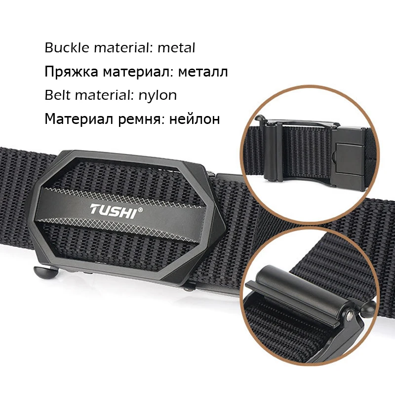 faramigo winter mens casual business belt automatic buckle nylon belt hot sale luxury brand official authentic belt free global shipping
