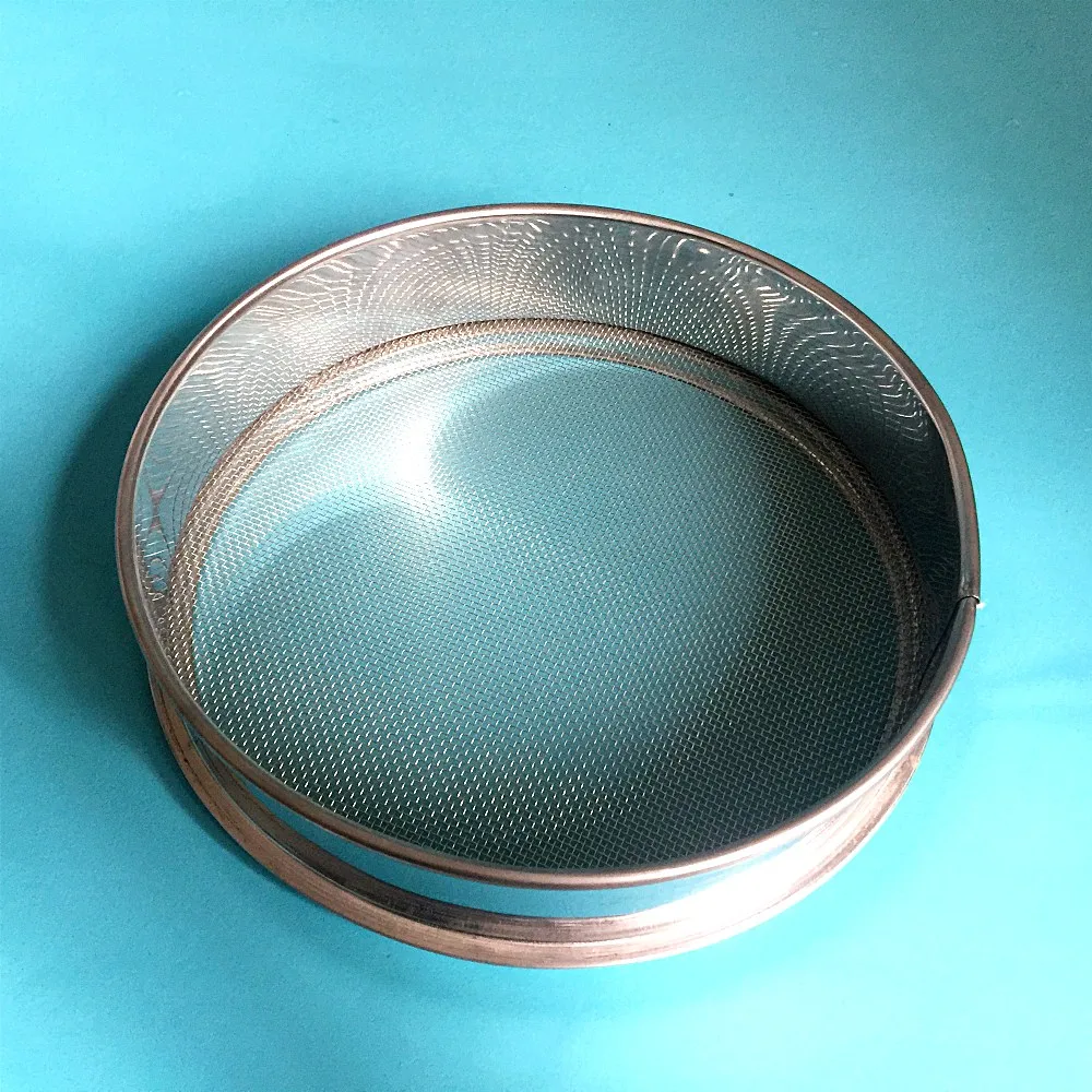 Тестовое сито для образцов из муки риса Сезам фильтр нержавеющей стали сетка