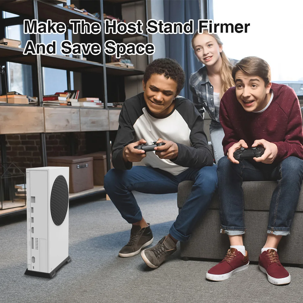 vertical stand with built in cooling vents electronic machine accessories for xbox series s console accessories free global shipping