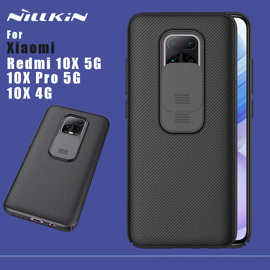 Защитный чехол Nillkin для камеры Xiaomi Redmi 10X 10XPro с защитой от скольжения 4G защитный