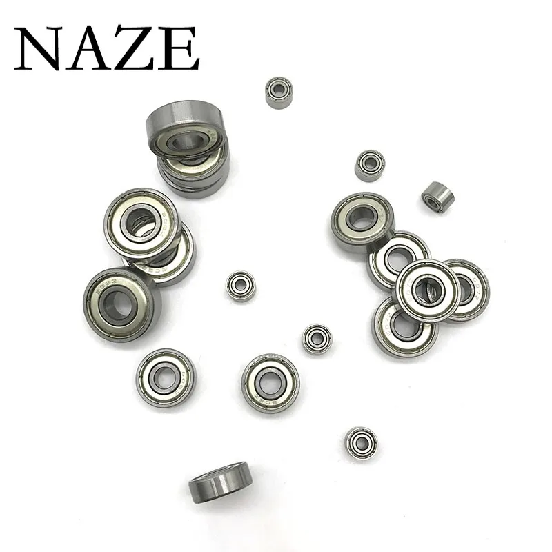 Радиальный шарикоподшипник NAZE 10 шт. 603ZZ 604ZZ 605ZZ 606ZZ 607ZZ 608ZZ 609ZZ | Строительство и