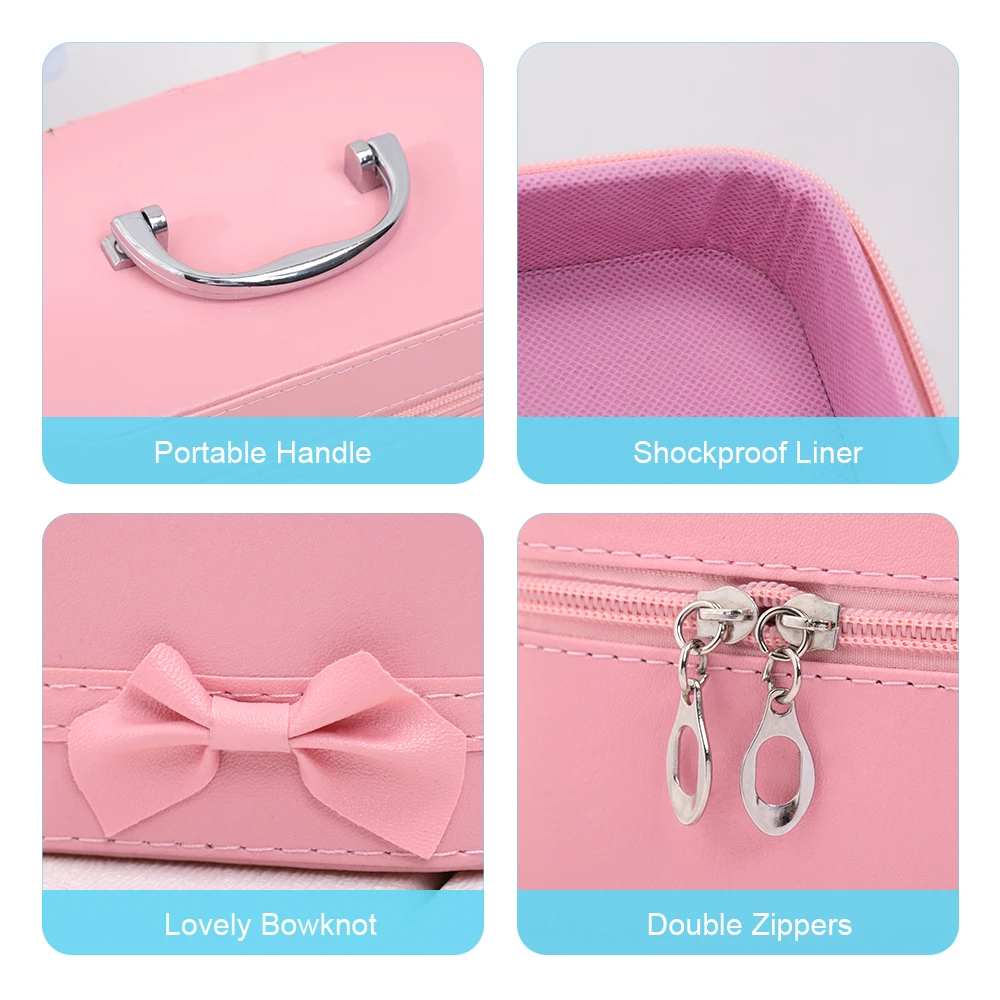 

54/72 Bottles Daimond painting Storage Box Diamond Painting Accessories Container Storage Bag diamant painting Carry Case Holder