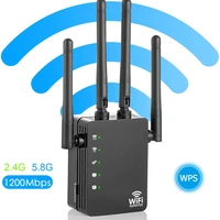 wifi range extender repeater 1200mbps router wireless wifi signal booster2 45ghz wifi extender signal amplifier with aproute