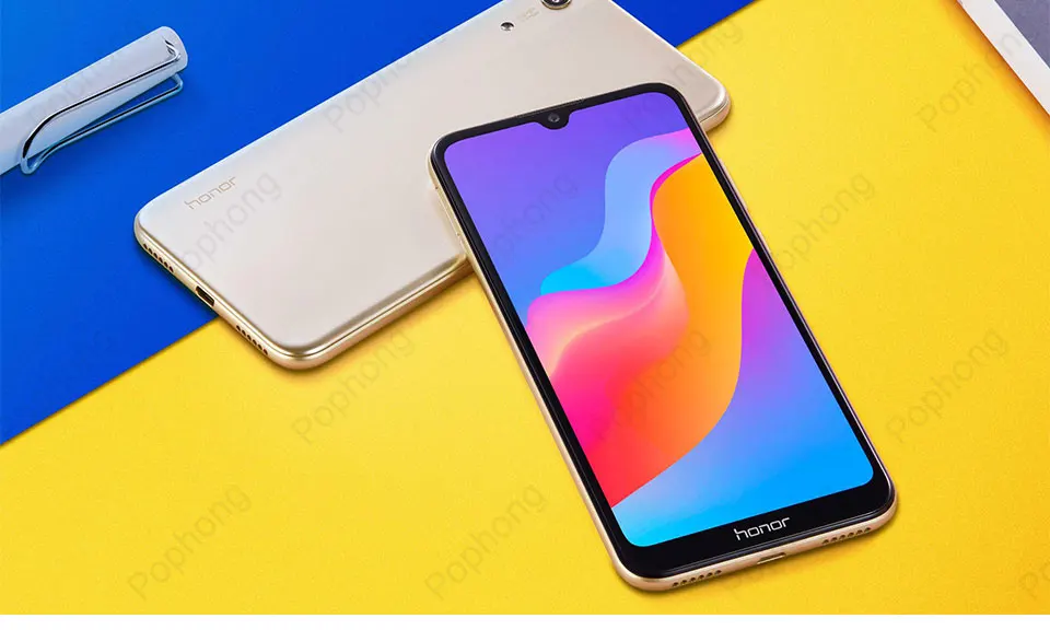 Мобильный телефон HONOR 8A с глобальной прошивкой, 6,09 дюймов, 3 ГБ, 32 ГБ, Восьмиядерный процессор MTK6765, Android 9,0, 3020 мАч, разблокировка лица, 1560x720