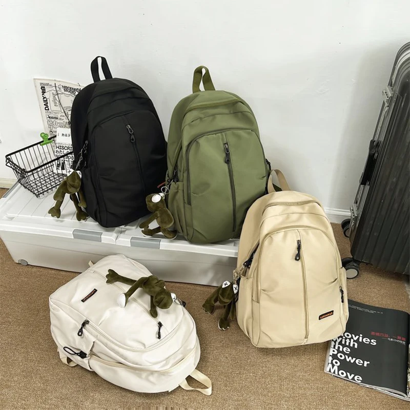 

Fashion Girl College School Backpack Woman Anti theft backpack Striped Book Packbags for Teenage Girl Travel Shoulder Bag